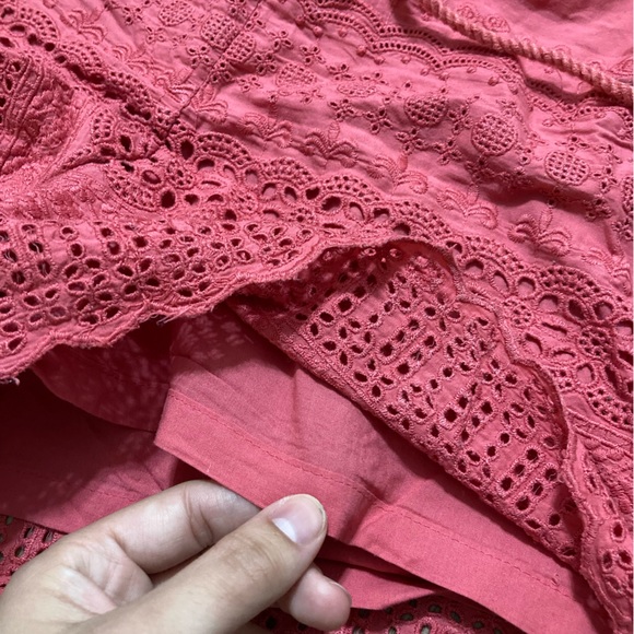 LOFT pink eyelet shorts - Picture 3 of 8